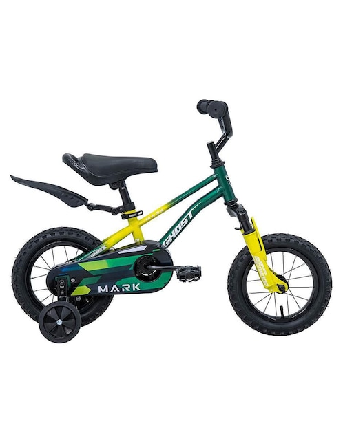 Bicicleta infantil Ghost rodada 12 para niño