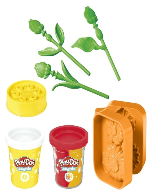 Girasolres y Margaritas Play-Doh 1