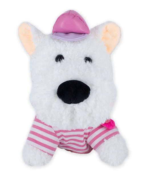 Peluche de San Valentín perro Importadora la Merced de 22 cm
