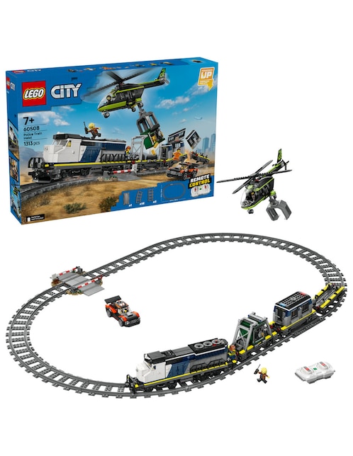 Set construcción Asalto al Tren de Policía 60508 1
