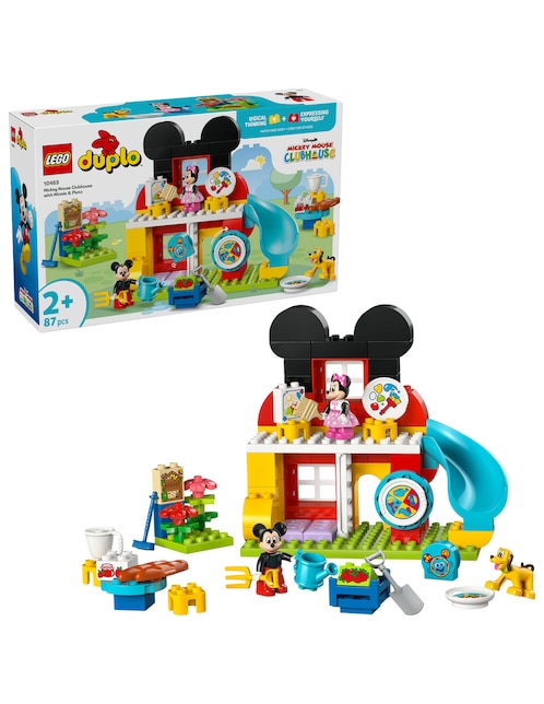 Duplo casa de Mickey Mouse con Minnie y Pluto 10465 Disney 1
