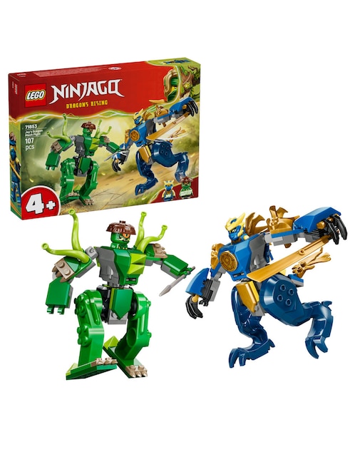 Ninjago Lego Combate del Meca Dragón de Jay 71853
