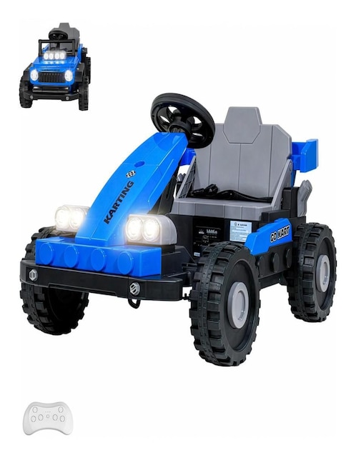 Automóvil montable con control remoto Little Monkey recargable unisex