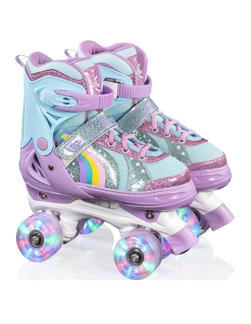 Patines de 4 ruedas para niña