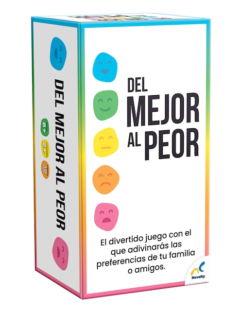 Juego de cartas del mejor al peor Juegos de Mesa 1