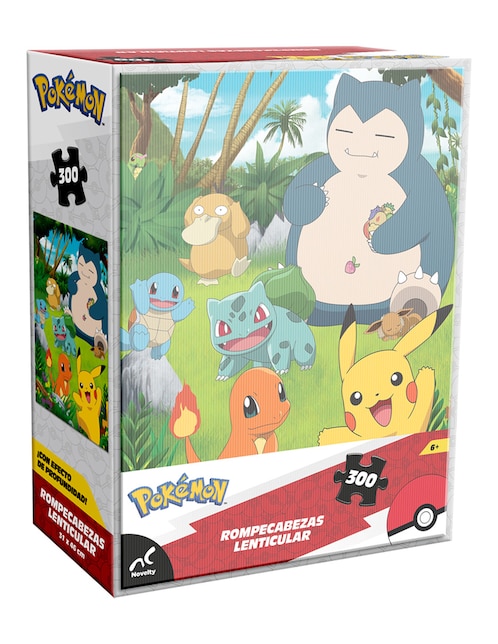 NOVELTY Rompecabezas Pokémon lenticular Pokémon Clásico  Novelty 300 piezas