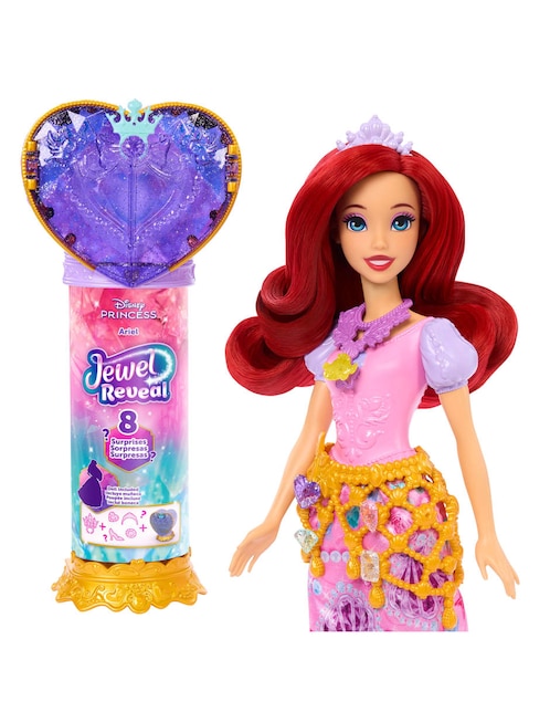 Muñeca Princesas Disney Reveal Ariel