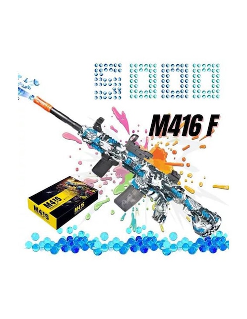 Pistola de hidrogel Mr. Gadgets m416 f