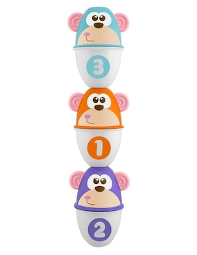 Set De Bolos Monkey Strike Chicco juego recreativo infantil unisex