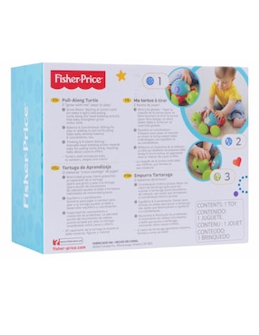 Tortuga De Aprendizaje Fisher Price juego didáctico infantil unisex