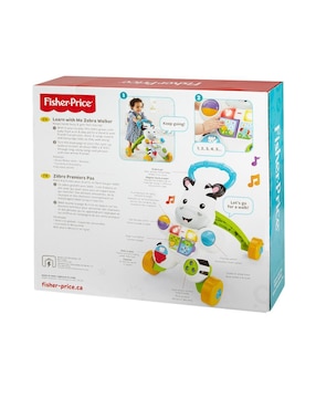 Andadera Cebra De Aprendizaje Fisher Price juego musical infantil unisex