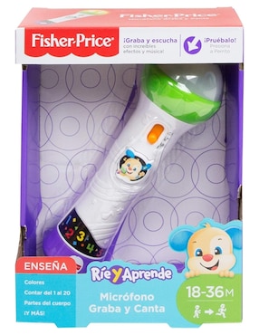 Micrófono Fisher-Price Graba Y Canta