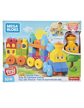 Tren ABC Musical Fisher-Price Mega Bloks