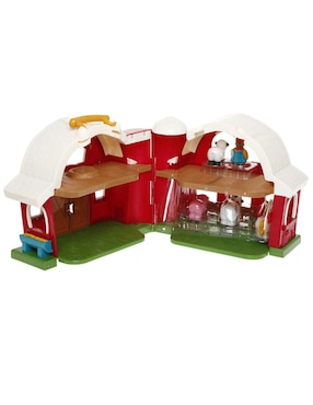 Juego De Establo Rojo Battat juego armable infantil unisex