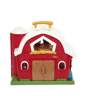 Juego De Establo Rojo Battat juego armable infantil unisex