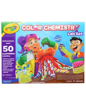 Laboratorio De Química De Colores Crayola Didáctico Infantil Unisex