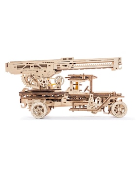 Ugears Camión de Bomberos 3D