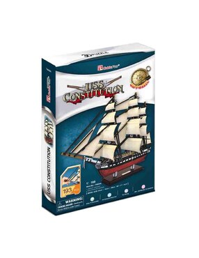 Rompecabezas 3D USS Constitution Imori Kits