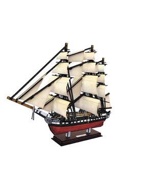 Rompecabezas 3D USS Constitution Imori Kits