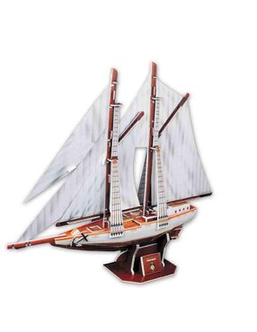 Rompecabezas 3D Two Masted Schonner Imori Kits
