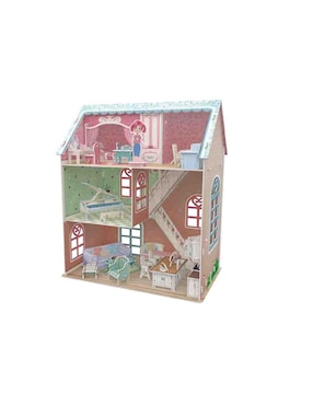 Rompecabezas 3D Dollhouse Pianist Home Imori Kits