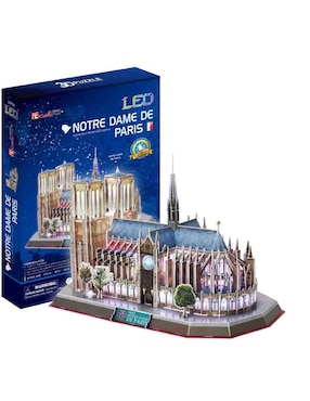 Rompecabezas 3D Notre Dame Imori Kits