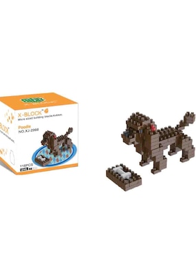 Figura Armable Perro Hueso 3D Imori Kits X-Block