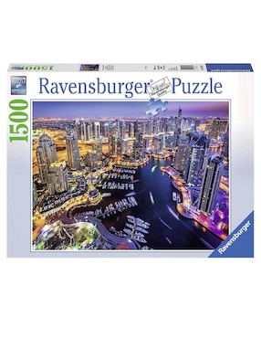 Rompecabezas Ravensburger Dubai De Noche 1500 Piezas