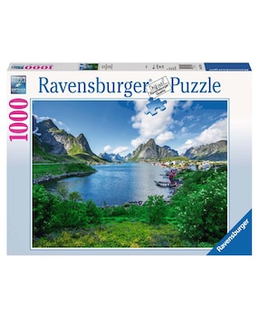 Rompecabezas Ravensburger Lofoten Noruega 1000 Piezas