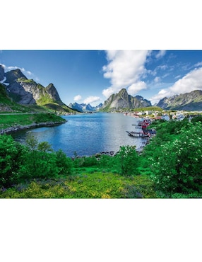 Rompecabezas Lofoten Noruega 1000 piezas Ravensburger