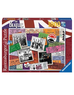 Rompecabezas Ravensburger Tickets Concierto Beatles 1000 Piezas