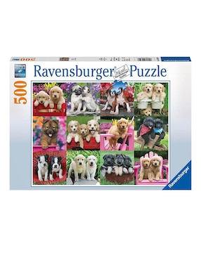 Rompecabezas Ravensburger Razas De Perros 500 Piezas