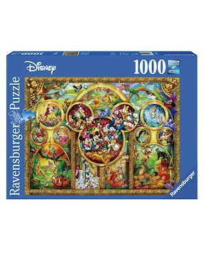 Rompecabezas Ravensburger Los Mejores Temas De Disney 1000 Piezas