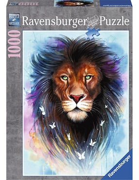 Rompecabezas Ravensburger Majestuoso León 1000 Piezas