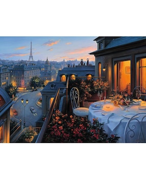 Rompecabezas Balcón Vista París 1000 Piezas Ravensburger