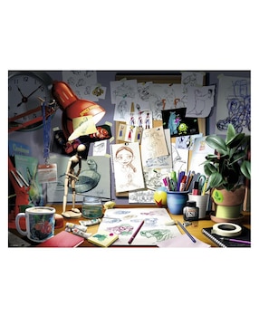 Rompecabezas Escritorio del Artista 1000 Piezas Ravensburger