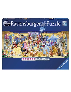 Rompecabezas Ravensburger Foto Familiar Disney Panorámico 1000 Piezas