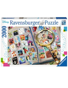 Rompecabezas Ravensburger Disney Mis Timbres Postales Favoritos 2000 Piezas