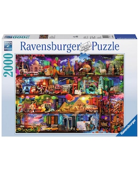 Rompecabezas Ravensburger Viaja Por El Mundo 2000 Piezas