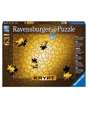 Rompecabezas Ravensburger Todo Dorado 631 Piezas