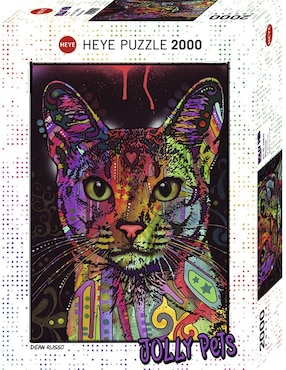 Rompecabezas Heye Jolly Pets: Gato 2000 Piezas