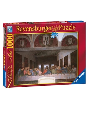 Rompecabezas Leonardo Da Vinci: La Ultima Cena Ravensburger 1000 Piezas