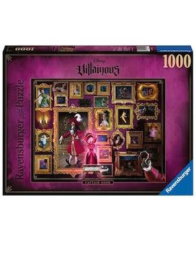 Rompecabezas Ravensburger Disney Villanos: Capitán Hook 1000 Piezas