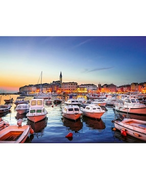 Rompecabezas Croacia mediterránea Ravensburger 1000 piezas