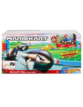 Pista armable Hot Wheels Bulletbill Super Mario Bros