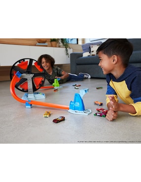 Pista armable Hot Wheels Girosextremos