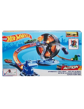 Pista armable Hot Wheels Girosextremos