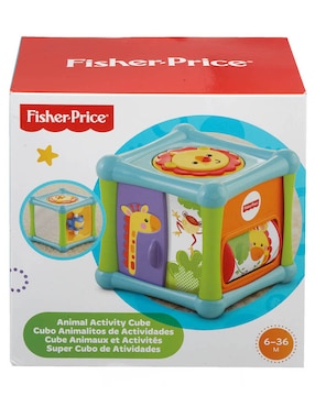 Cubo Animalitos Divertidos Fisher Price juego didáctico infantil unisex