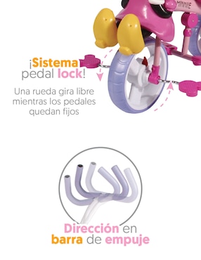 Triciclo Minnie para niña
