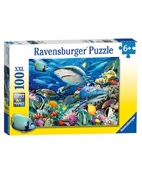 Rompecabezas Ravensburger Arrecife De Coral 100 Piezas